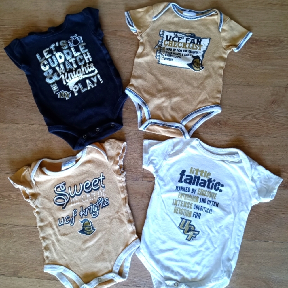 UCF Baby Onesies (4)